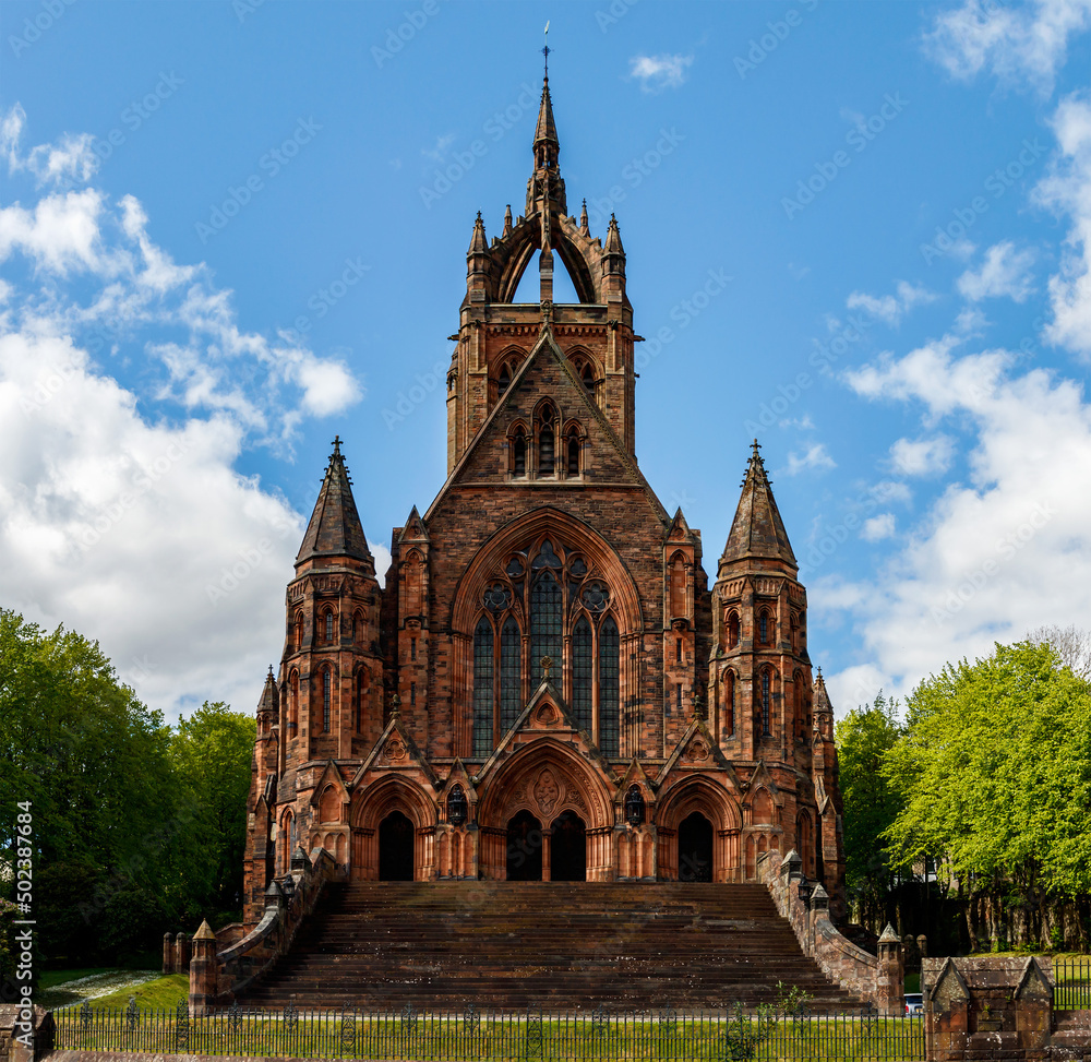 Wall mural thomas coats memorial baptist church in paisley, scotland