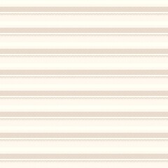 Obraz premium Minimal ecru jute plain horizontal stripe texture pattern. Two tone washed out beach decor background. Modern rustic brown sand color design. Seamless striped distress shabby chic pattern. 