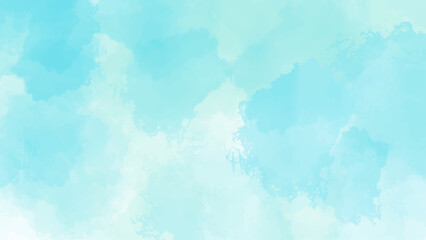 Blue watercolor background for textures backgrounds and web banners design