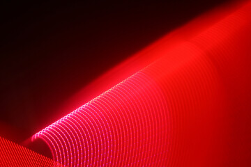Pattern of red light, a section of the electromagnetic spectrum - obrazy, fototapety, plakaty