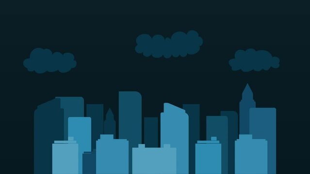 city building motion graphics animation infographis resource