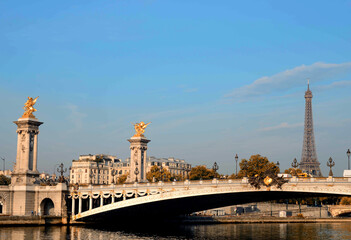 Fototapeta na wymiar Paris vue de la Seine