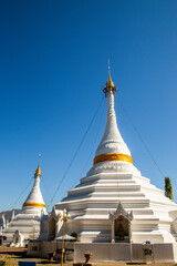 Wat Phrathat Doi Kongmu temple in Mae Hong Son, Thailand
