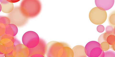 Fototapeta na wymiar pink balloons frame