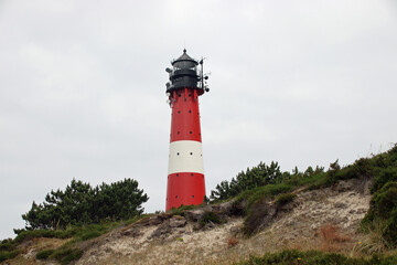 Fototapeta na wymiar Leuchtturm (Hörnum, Sylt)