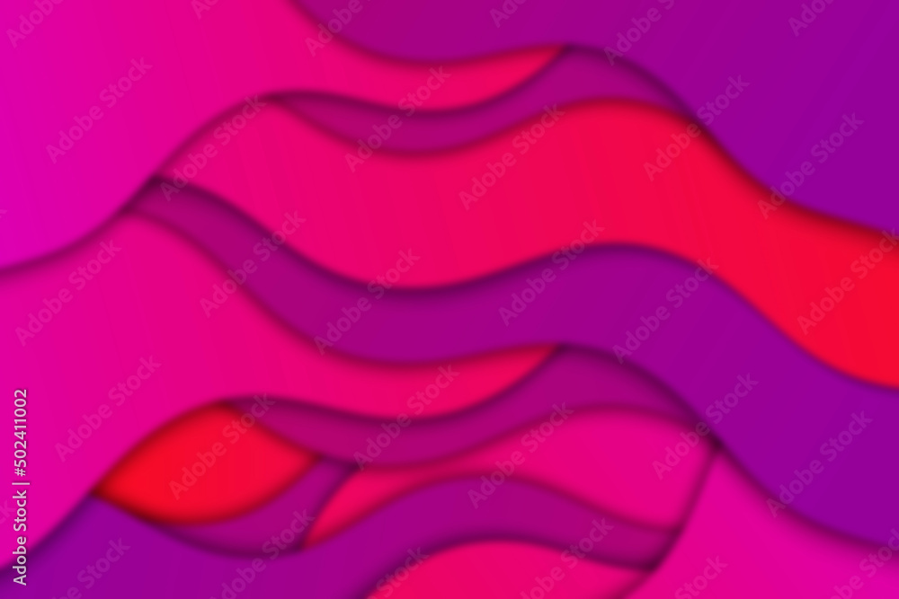 Poster curve color lines. abstract color wave pattern background.