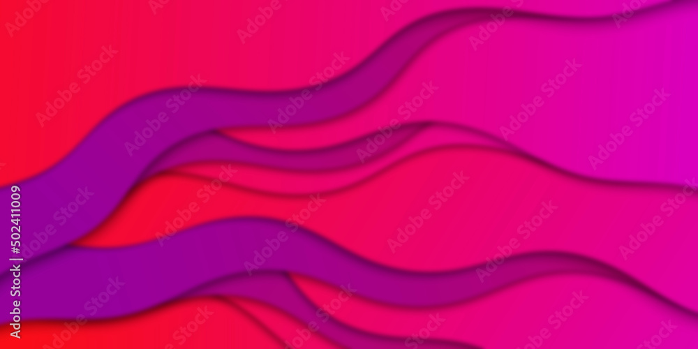 Poster curve color lines. abstract color wave pattern background.