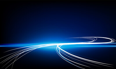 Abstract speed Lightning out technology background Hitech communication concept innovation background,  vector design