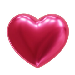 立体的なハートマーク