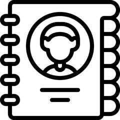 Contact Book Icon