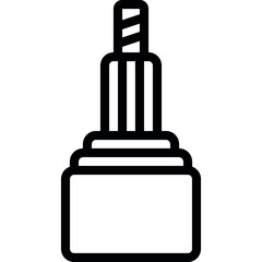 Fototapeta premium Axle Gear Icon