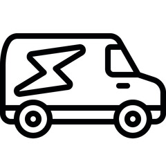 Electrician Van Icon