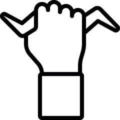 Power Hand Icon