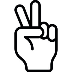 Obraz premium Peace Sign Icon