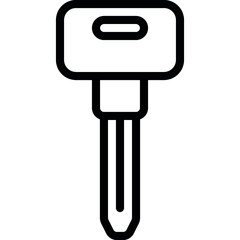 Long Thin Key Icon