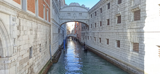 view of the grand canal of Venice in Italy