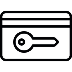 Key Card Icon