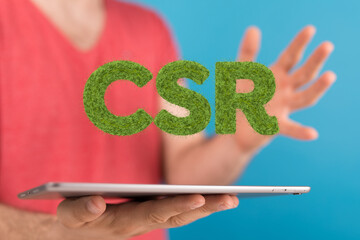 CSR – Corporate Social Responsibility concept .