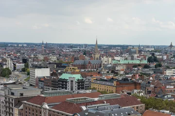Foto op Plexiglas Beautiful view of a city in Antwerp, Belgium © Ramana Suryanarayana/Wirestock Creators
