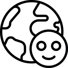 Happy World Icon
