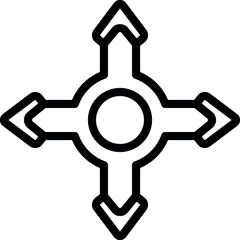 Poison Tip Throwing Star Icon