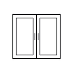 door vector for website symbol icon presentation