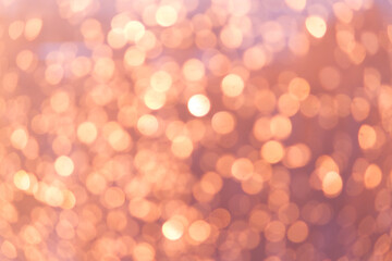 Pink Glitter With Sparkle Of Lights