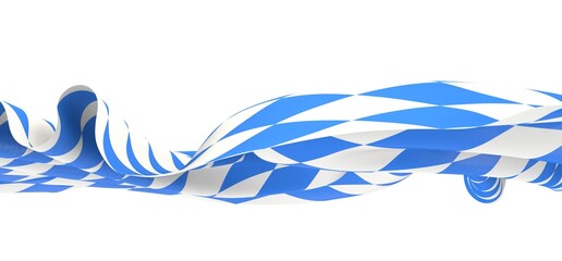bavaria flag oktoberfest blue and white..