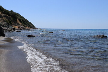 beach and sea