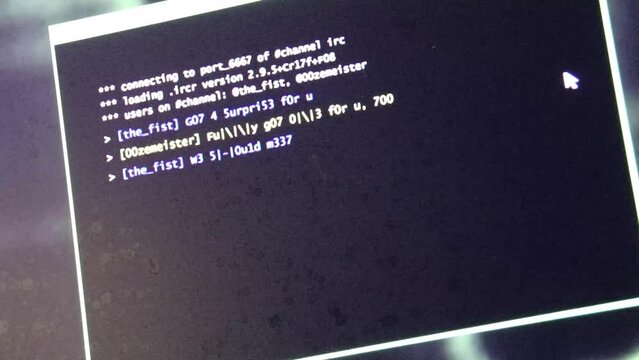 Encrypted chat on the deepweb