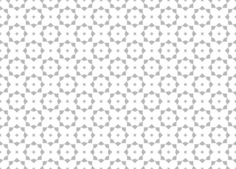 Abstract geometric pattern. A seamless vector background. White and gray ornament. Graphic modern pattern. Simple lattice graphic design.