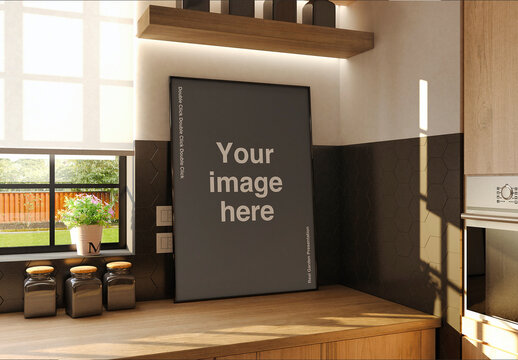 Kitchen Poster Mockup