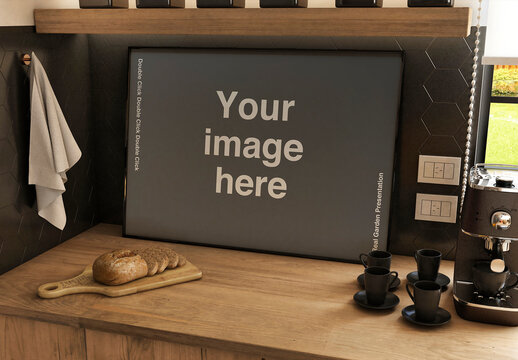 Kitchen Poster Mockup