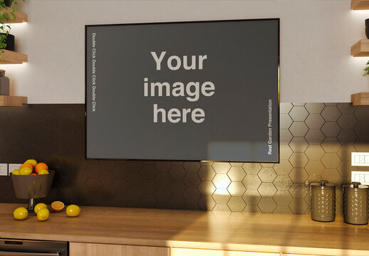 Kitchen Poster Mockup