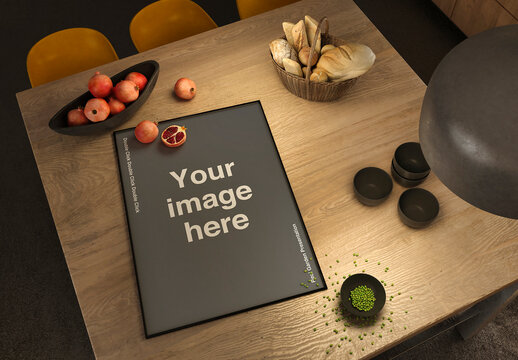 Kitchen Poster Mockup