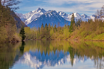 Auwaldsee - Allg&auml;u - Oberstdorf - Bergsee - Alpen 