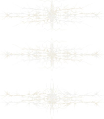 Decorative fairy separator. Abstract ornament.