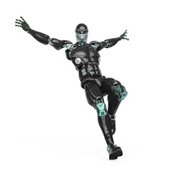 robot test is landing