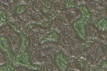Obraz premium design modern monster skin surface computer graphic texture or background illustration