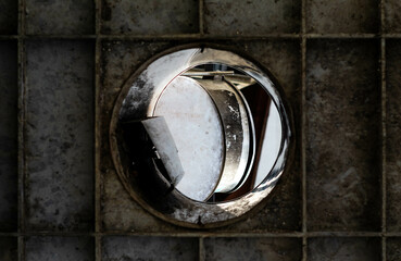 Garbage container from inside