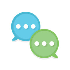 Text Message Bubble, Smart Phone Texting, Messaging Bubble, Chat Bubble, Vector Illustration Background