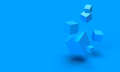 sfondo, astratto, cubi, forme geometriche, 3d, 
