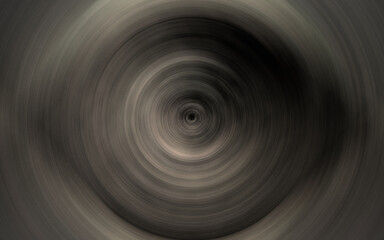 black swirling circle in dark and gray colors
