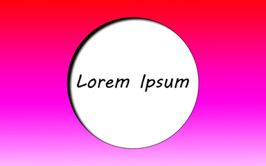 red and purple design with space for Lauren Ipsum lettering
High Quality