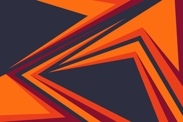 Fototapeta na wymiar Minimalist background with gradient triangular and arrow pattern