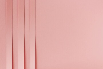  Pink background with empty space for text or minimalist pink invitation with space for wishes.