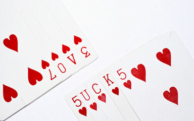 ace of hearts // love sucks