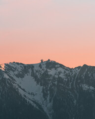 Wetterstation in den Alpen