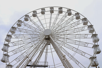 Weston-super-Mare Big Wheel on an overcast day