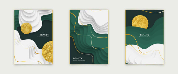 Luxury cover design template. Design for packaging design, social media post, cover, banner, creative post